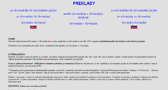 Desktop Screenshot of prevodi.advans.sk